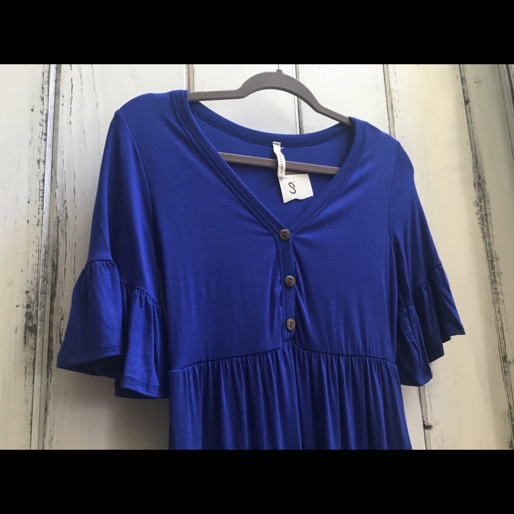 Royal Blue Dress